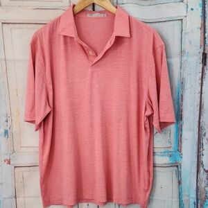 Peter‎ Millar Featherweight Coral Peach Polo